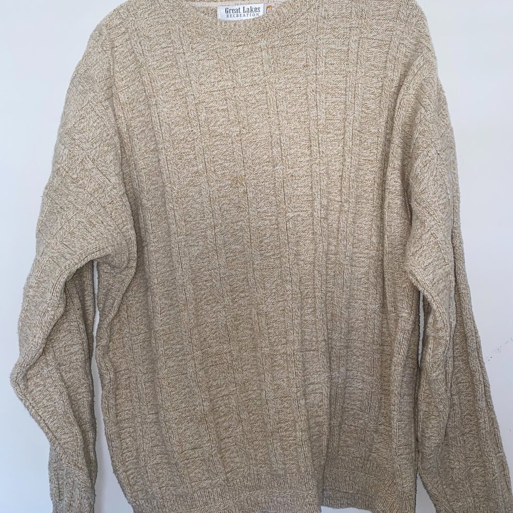 Oversized men’s sweater